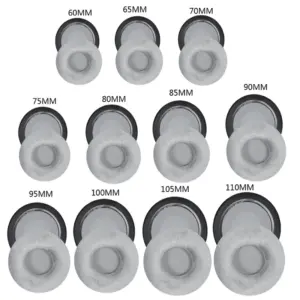 Velvet Ear Cushions for Headphones 60mm-110mm 10 Sf7a4250087b947518b3afbcc15372d06t