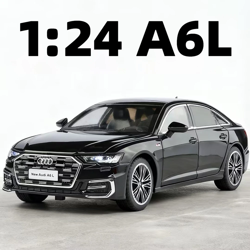 Black 1:24 Scale A6L RS7 Model Car 1 Black 1:24 Scale A6L RS7 Model Car