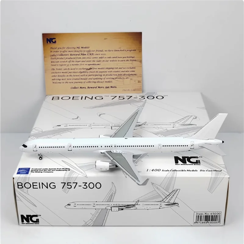 Diecast Boeing 757-300 Aircraft Model 1 Diecast Boeing 757-300 Aircraft Model