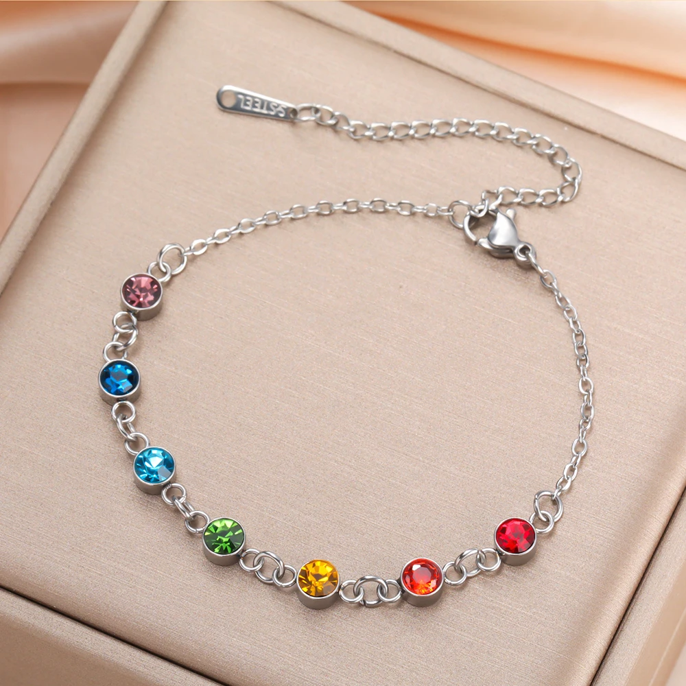 Dawapara Chakra Stainless Steel Bracelet 6 Dawapara Chakra Stainless Steel Bracelet - Image 6