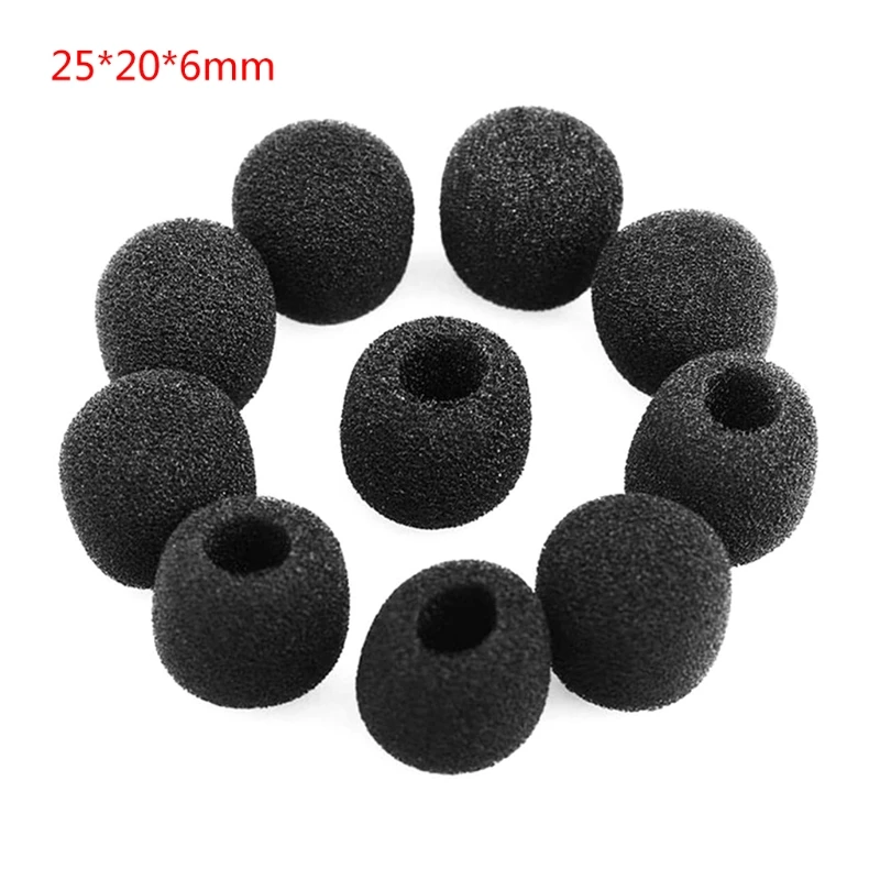 Microphone Foam Cover Set for Condenser Mics 8 Microphone Foam Cover Set for Condenser Mics - Image 8
