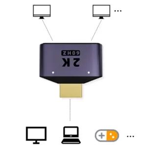 Purple HDMI Splitter Adapter for 1080P Display 8 Sf939fa4cf6af4e079738b75a959070cdM
