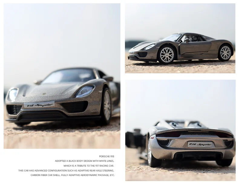 1:36 Diecast Alloy Sports Car Model 6 1:36 Diecast Alloy Sports Car Model - Image 6