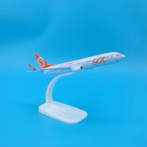 GOL Airlines Boeing 737 Model 16cm Alloy Display 8 Sfae3513b7d664e068e1dc8ee1a63b8015