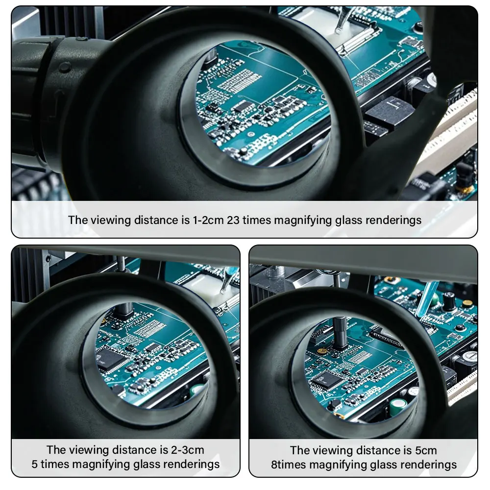 Head-Mounted Magnifier with Adjustable Lenses 4 Head-Mounted Magnifier with Adjustable Lenses - Image 4