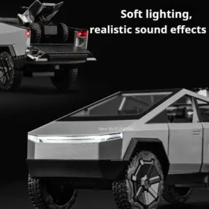 1:32 Scale Model Pickup Truck with Camper Trailer 15 Sfc0ba0c4c7324d899e78d5d85517108dL