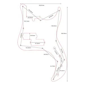 Vibrant Pickguards for Fender Precision Deluxe 15 Sfc1b3e50d9de4267b6bc1a69365fefddm