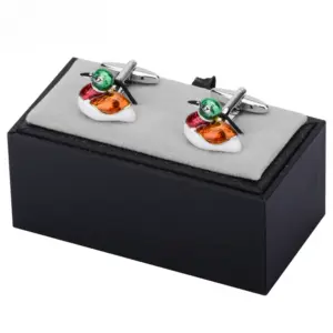 Mandarin Duck Enamel Cufflinks for Men and Women 8 Sfcf736d507174af7aac47e763c72b20aE