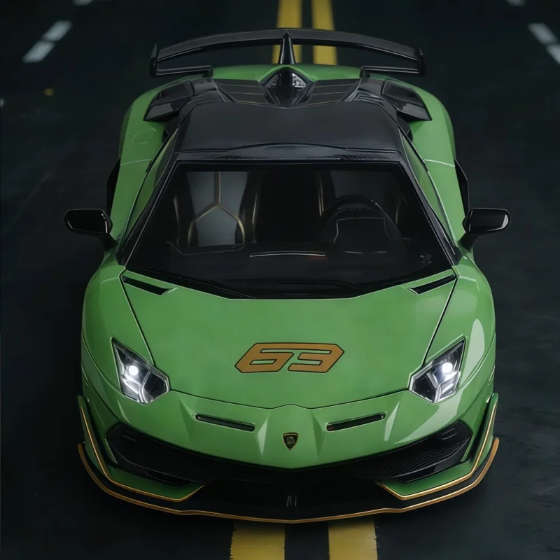 Lamborghini Aventador SVJ 1:24 Diecast Model 2 Lamborghini Aventador SVJ 1:24 Diecast Model - Image 2