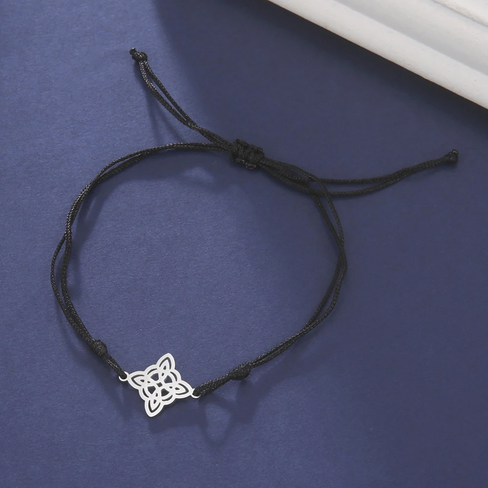 Stainless Steel Celtic Knot Women's Bracelet 8 Stainless Steel Celtic Knot Women's Bracelet - Image 8