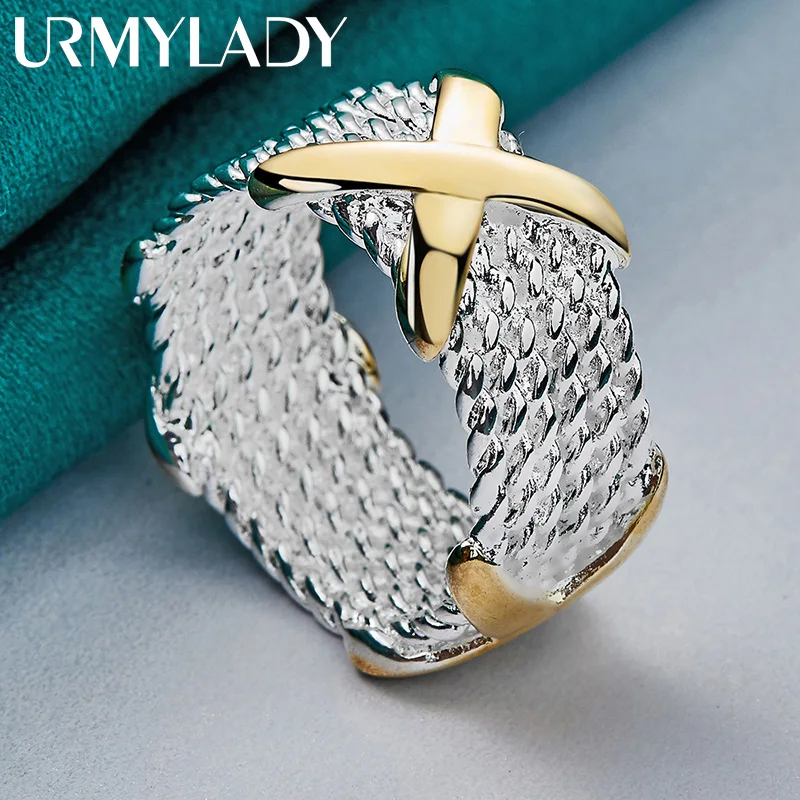 Sterling Silver Cross Ring for Women 3 Sterling Silver Cross Ring for Women - Image 3