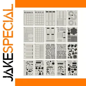 Reusable Planner Stencil Set for Journals