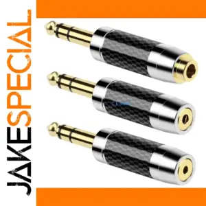 Premium 6.35mm Stereo Audio Adapter for Audiophiles