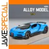 Blue 1:24 Diecast Supercar Model for Collectors