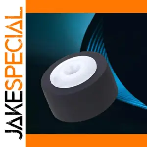 Black Rubber Pinch Roller for Cassette Decks