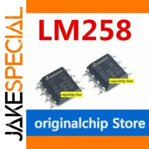 LM258 Dual Op-Amp Set in SOP-8 Package