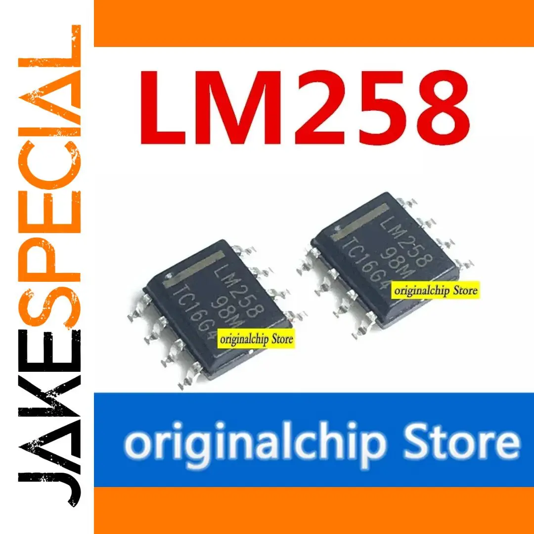 LM258 Dual Op-Amp Set in SOP-8 Package 1 LM258 Dual Op-Amp Set in SOP-8 Package