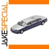 1:64 Scale Lincoln City Car Model in Silver and Navy