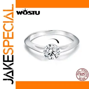 Rotatable 925 Sterling Silver Women’s Ring Model CTR698