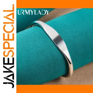 925 Sterling Silver Cuff Bracelet, Resizable