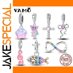 925 Sterling Silver Charm Pendant Bead for Bracelets