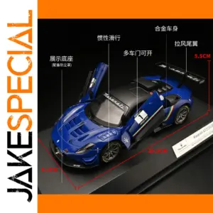 Mini Maserati GT2 Die-Cast Model Car 1:24 Scale