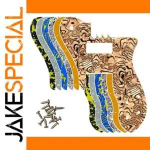 Custom Pickguard for US '72 Tele with P90s