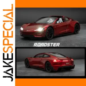 1:24 Scale Red Sport Roadster Model