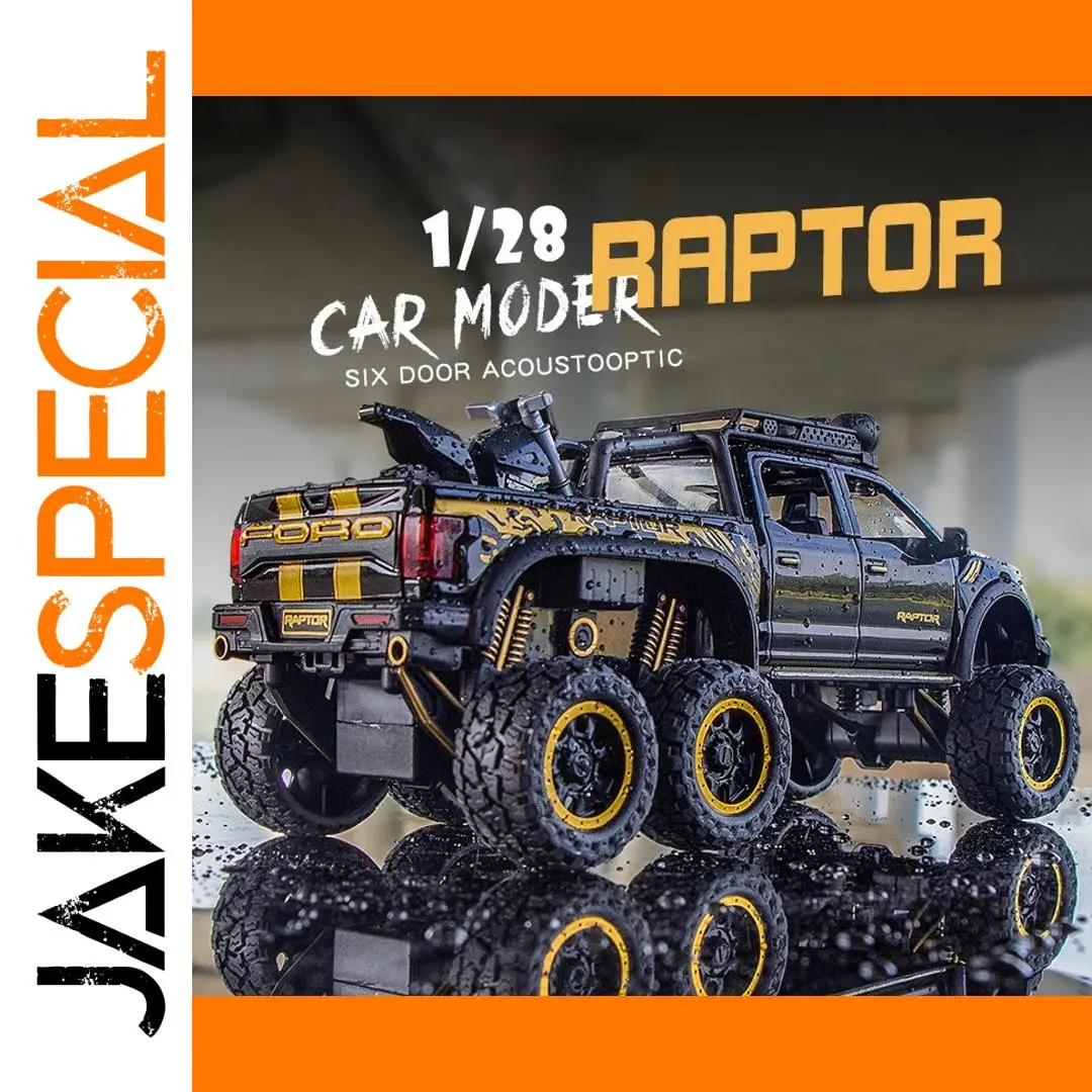 1:28 Scale Ford Raptor F150 Diecast Model 1 1:28 Scale Ford Raptor F150 Diecast Model