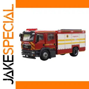 1:43 MAN Fire Truck Die-Cast Model