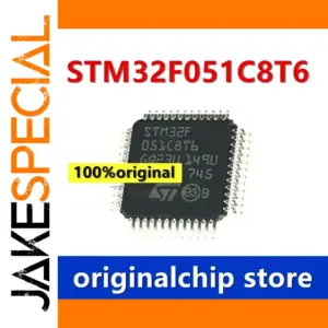 STM32F051C8T6 Microcontroller IC, LQFP48 Package