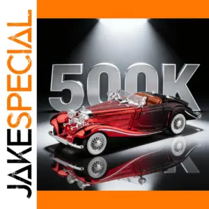 1936 500K Diecast Model by Maisto in Red