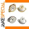 Ceramic Vacuum Tube Socket for 9-Pin Tubes