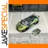 Green 1:64 Diecast Lamborghini Huracán Model