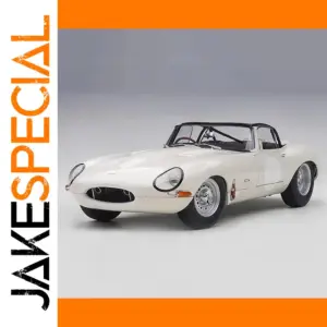 Vintage Jaguar E-Type 1:18 Diecast Model by AUTOART