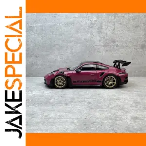 1:18 Porsche GT3 RS Model Car in Rose Red