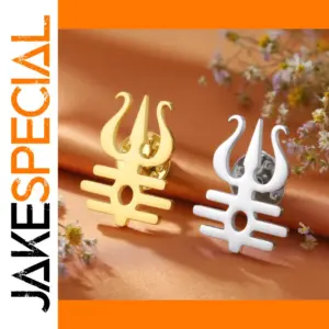 Stainless Steel Lord Shiva Brooch