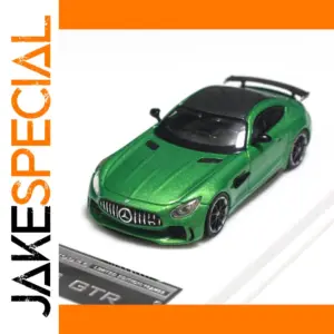 AMG GTR 1:64 Scale Die-Cast Model in Metallic Green