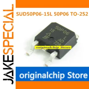 SUD50P06-15L MOSFET Set, 5-Pack