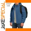 Bright Blue Waterproof Raincoat for Men