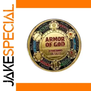 Armor of God Faith Badge for Spiritual Protection