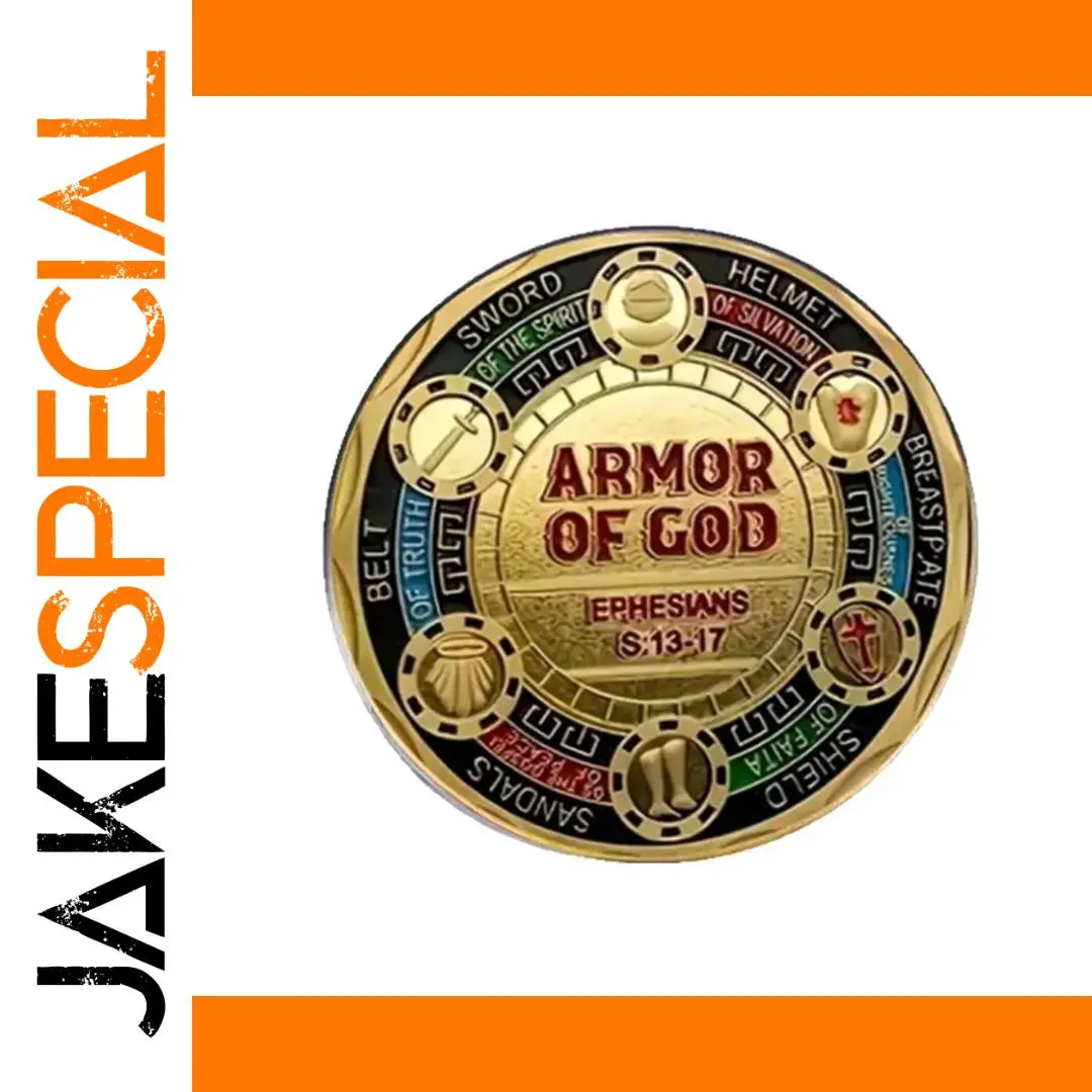 Armor of God Faith Badge for Spiritual Protection 1 Armor of God Faith Badge for Spiritual Protection