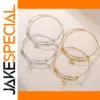 Egyptian-Inspired Stainless Steel Bangle Set