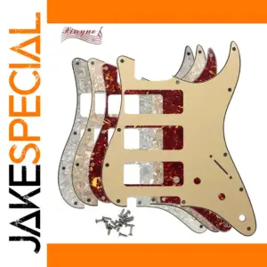 US Strat HHH Custom Pickguard in Vibrant Colors
