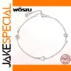 Silver Key Lock Bracelet for Women