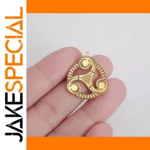 Celtic Triquetra Stainless Steel Pendant