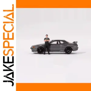 Black Diecast Car Model, 1:64 Scale