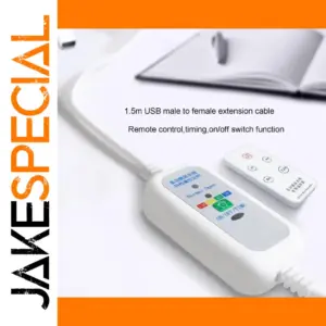 Wireless Remote USB Extension Cable with Timer