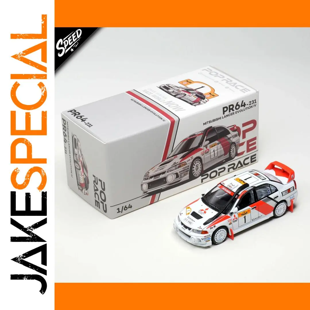 Mitsubishi Lancer EVO IV 1:64 Diecast Model 1 Mitsubishi Lancer EVO IV 1:64 Diecast Model