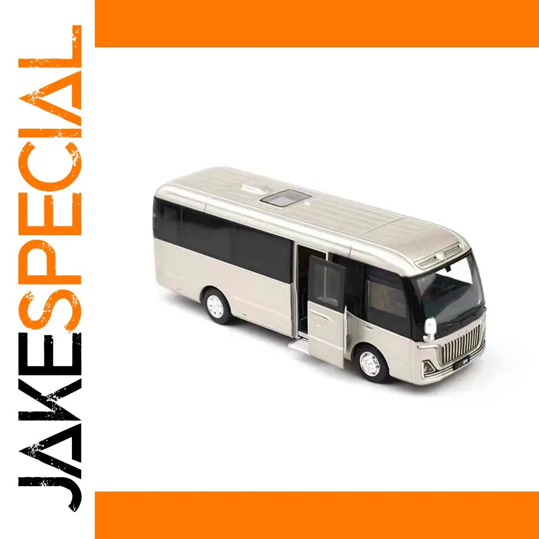 1:64 Alloy Guoyue Modern Bus Model 1 1:64 Alloy Guoyue Modern Bus Model